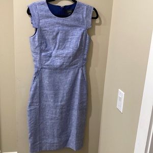 Jcrew Size 2 Resume Dress blue w tag